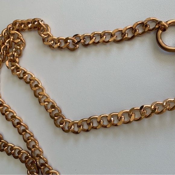 Belly Belt, Elegant Gold Chain Dress Belt - Picture 5 of 5